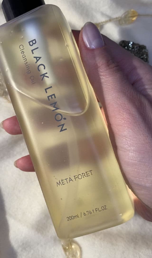 Meta Foret Black Lemon Cleansing Oil review photo by mariamoskincare
