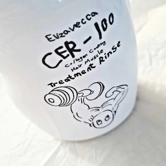 ELIZAVECCA CER-100 Collagen Coating Hair Muscle Treatment Rinse	 review photo by prisci