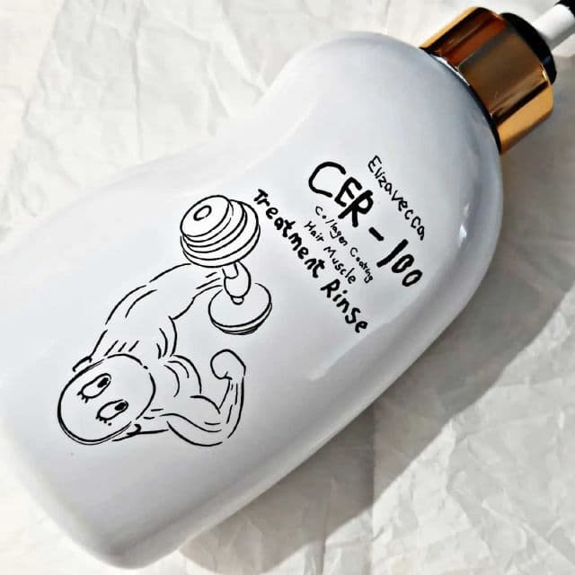 ELIZAVECCA CER-100 Collagen Coating Hair Muscle Treatment Rinse	 review photo by prisci