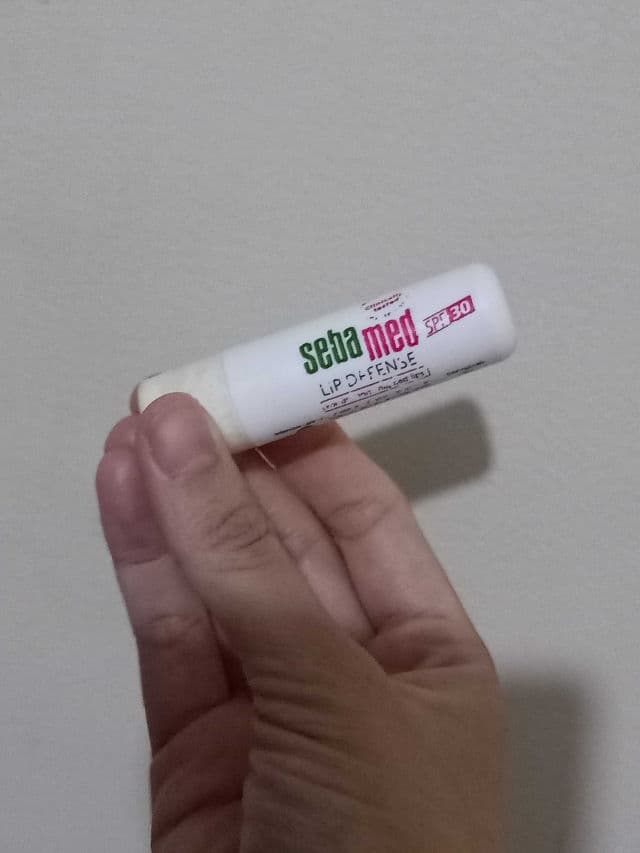 Sebamed Lip Defense review photo by LearnToSkincare