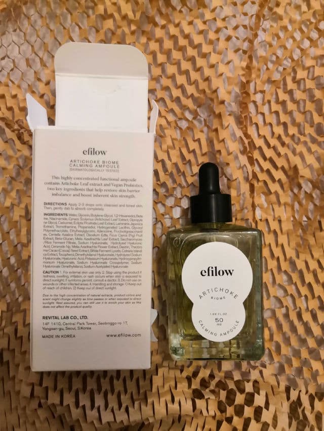 Efilow Artichoke Biome Calming Ampoule review photo by Pickybina
