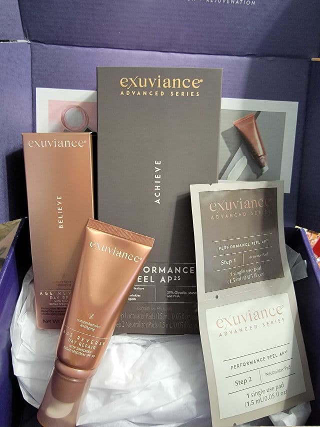 Exuviance Performance Peel AP25 Special Limited Edition 10-Year Anniversary Care with Pride Packaging review photo by KittyRay
