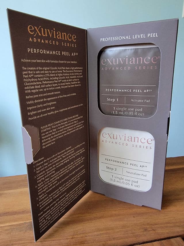 Exuviance Performance Peel AP25 Special Limited Edition 10-Year Anniversary Care with Pride Packaging review photo by KittyRay