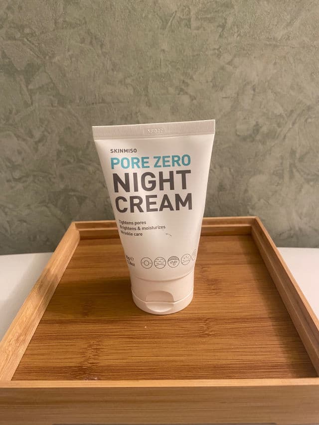 SKINMISO Pore Zero Night Cream review photo by AznNoodle