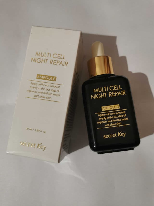 SECRET KEY Multi Cell Night Repair Ampoule review photo by ImSkinLab
