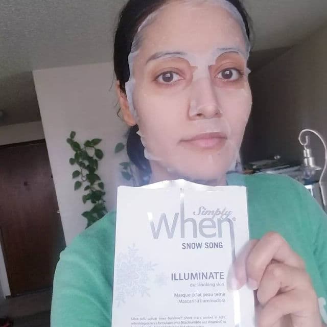 When Snow Song Illuminate Ultra-Soft Cotton Linter Bemliese Sheet Mask review photo by Naffy