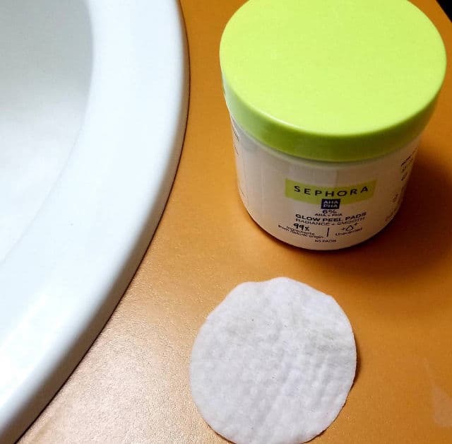 Sephora Collection Glow Peel Pads review photo by Naffy