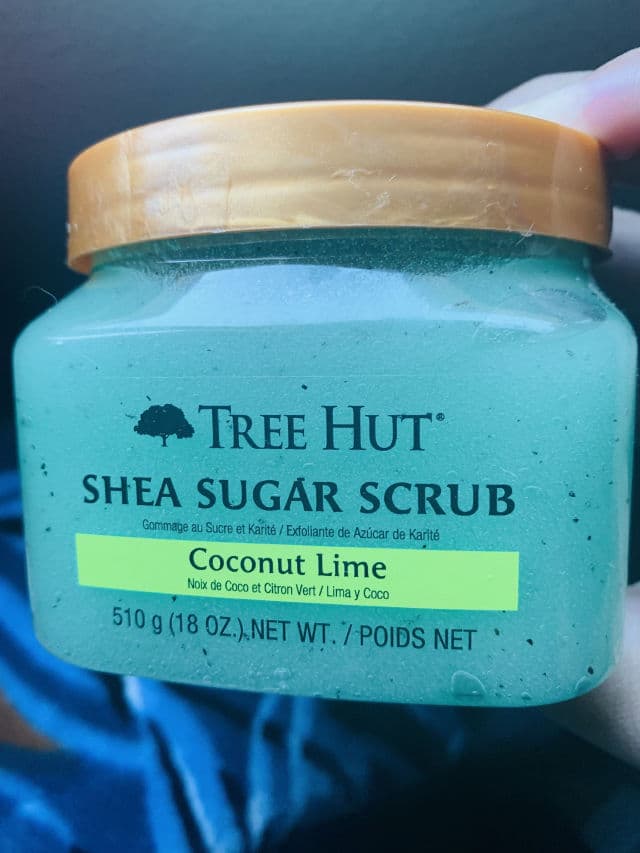 Tree Hut Shea Sugar Scrub Coconut Lime review photo by gardenofflowers