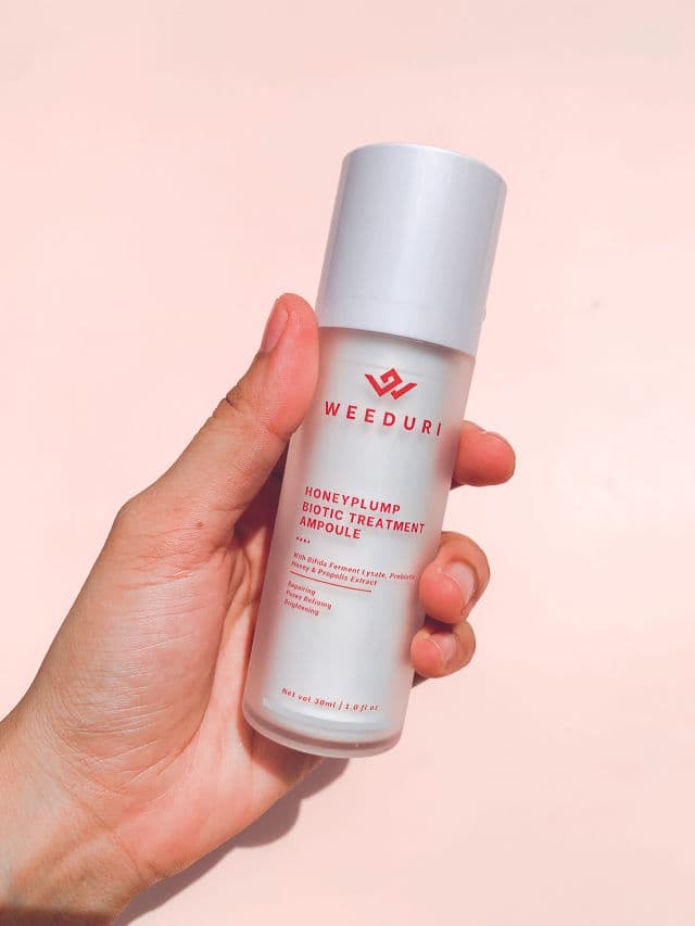 WEEDURI Honeyplump Biotic Treatment Ampoule review photo by farabeautydiary