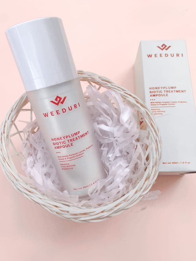 WEEDURI Honeyplump Biotic Treatment Ampoule review photo by farabeautydiary