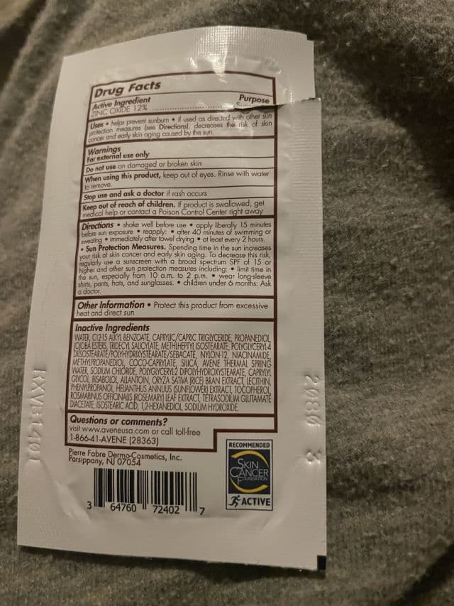 Avene Solaire UV Mineral Multi-Defense Sunscreen SPF 50+ review photo by QueenTania