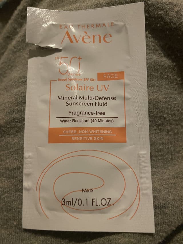 Avene Solaire UV Mineral Multi-Defense Sunscreen SPF 50+ review photo by QueenTania