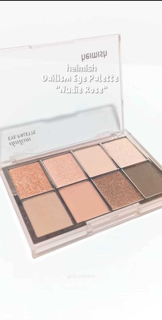 Heimish Dailism Eye Palette - Nudie Rose review photo by skincarewithgrizz