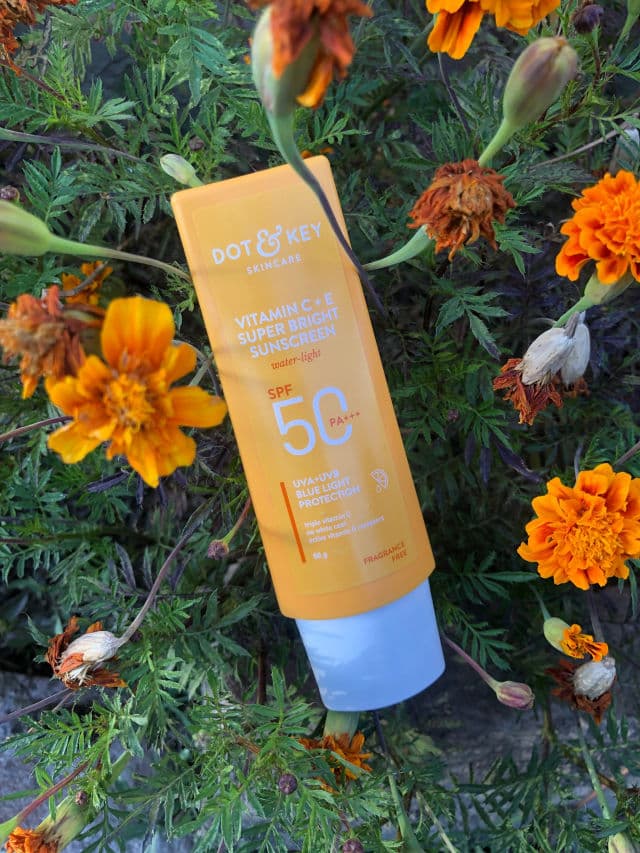 Dot & Key Vitamin C + E Super Bright Sunscreen SPF 50 PA+++ review photo by iamfarah36