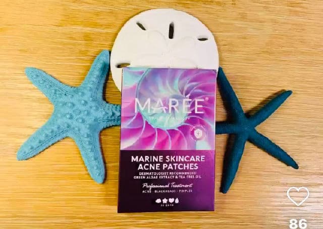 Marée Marine Skincare Acne Patches review photo by Boop
