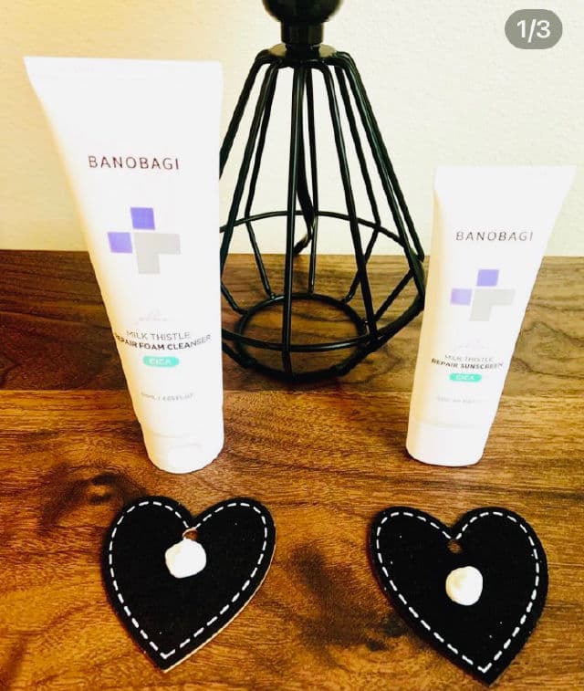 BANOBAGI Milk Thistle Repair Cica Foam Cleanser Plus review photo by Boop