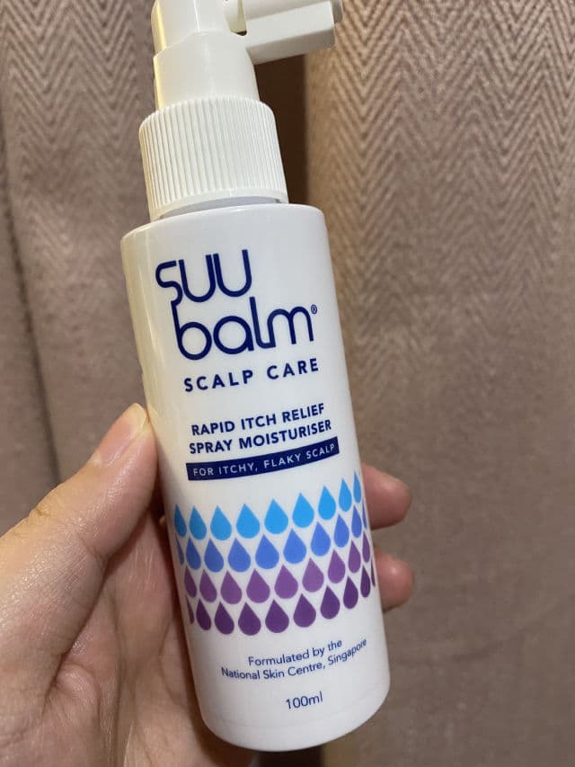 Suu Balm Rapid Itch Relief Scalp Spray Moisturiser review photo by Gretch