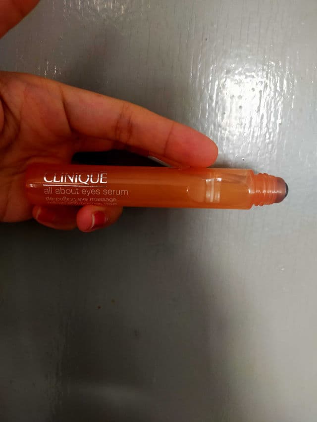 Clinique All About Eyes Serum De-Puffing Eye Massage review photo by jojothehero