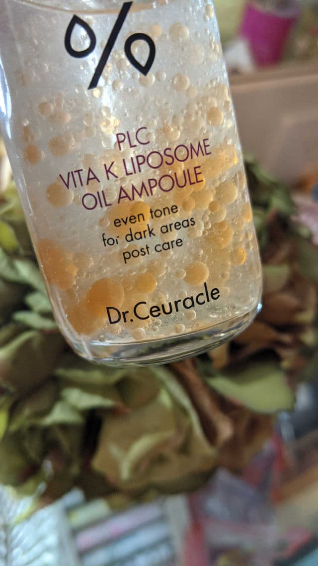 Dr. Ceuracle PLC Vita K Liposome Oil Ampoule review photo by MillyxGlowy