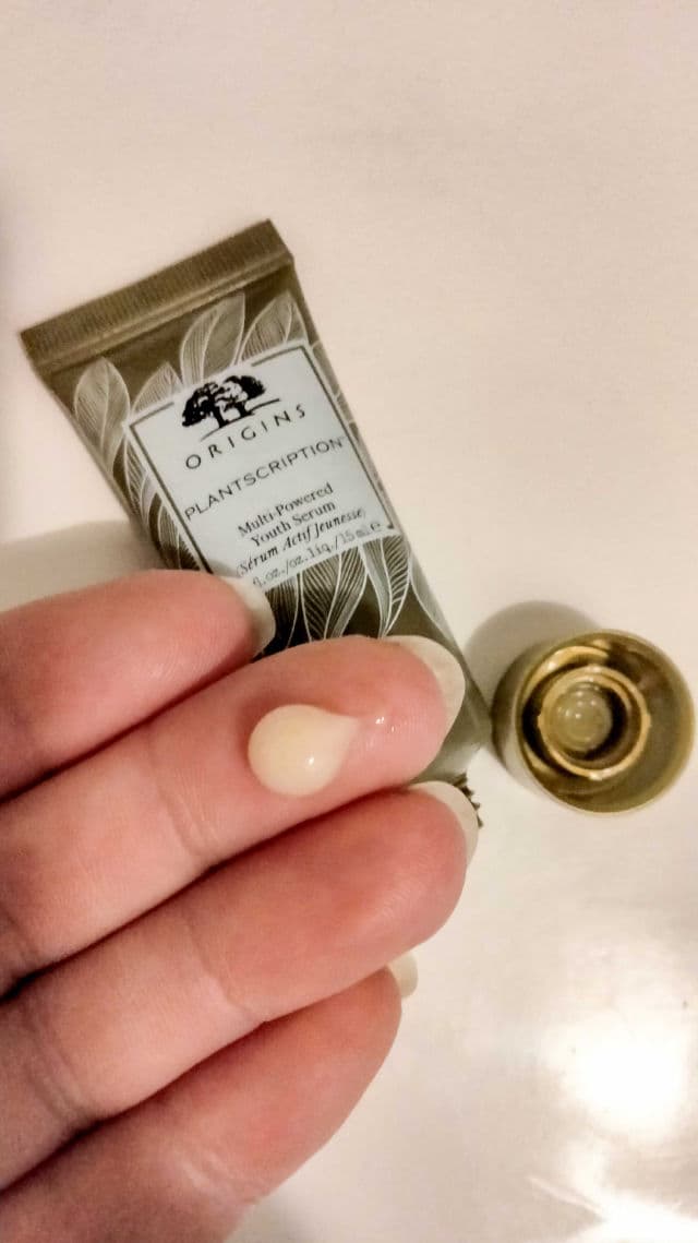 Origins Plantscription™ Multi-Powered Anti-Aging Peptide Serum review photo by lookingmybest
