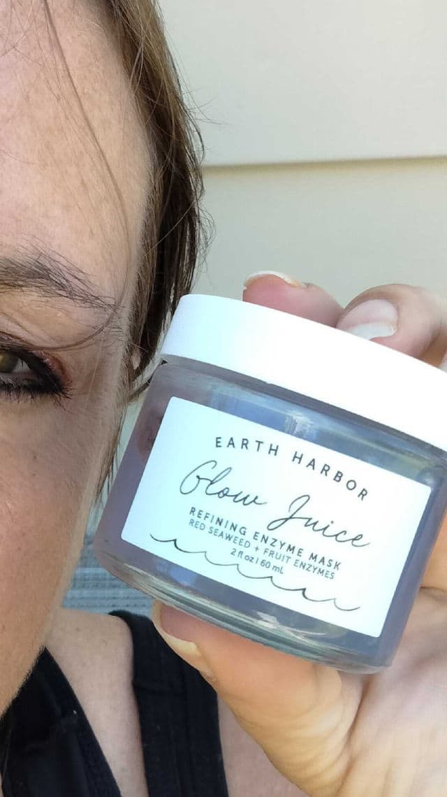 Earth Harbor Naturals Glow Juice Refining Enzyme Mask review photo by lookingmybest