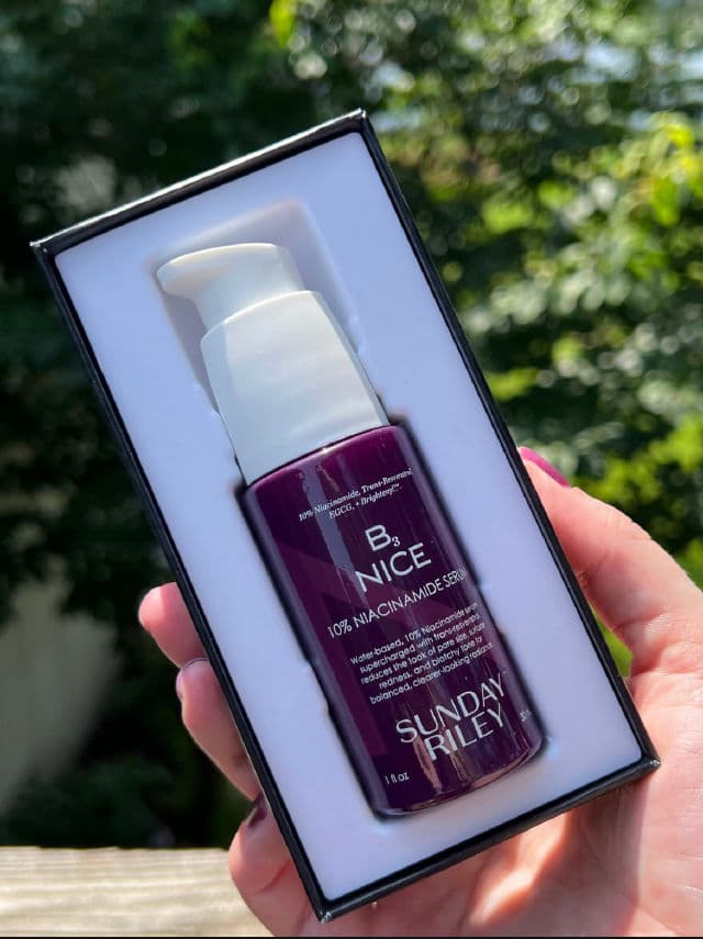 Sunday Riley B3 Nice 10% Niacinamide Serum review photo by bsawk