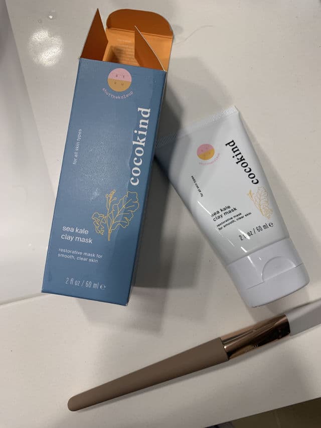 Cocokind Sea Kale Clay Face Mask review photo by laurynf