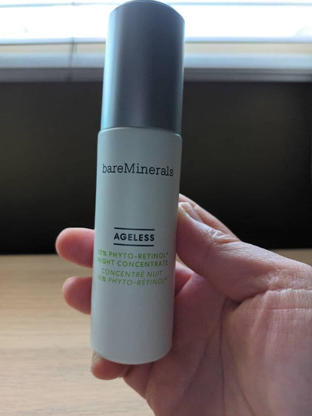 BareMinerals Ageless 10% Phyto-Retinol Night Concentrate review photo by nuobeier