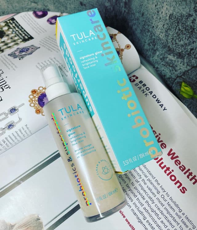 TULA Skincare Signature Glow Refreshing & Brightening Face Mist review photo by ianaM