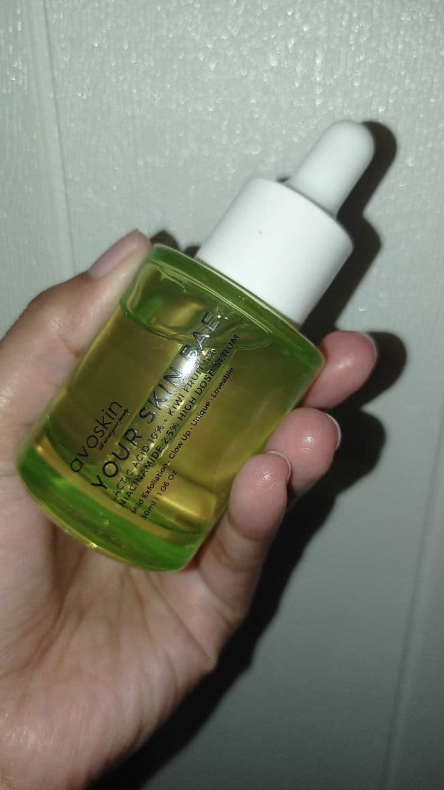 Avoskin Your Skin Bae Lactic Acid 10% + Kiwi Fruit 5% + Niacinamide 2.5% High Dose Serum review photo by pracira