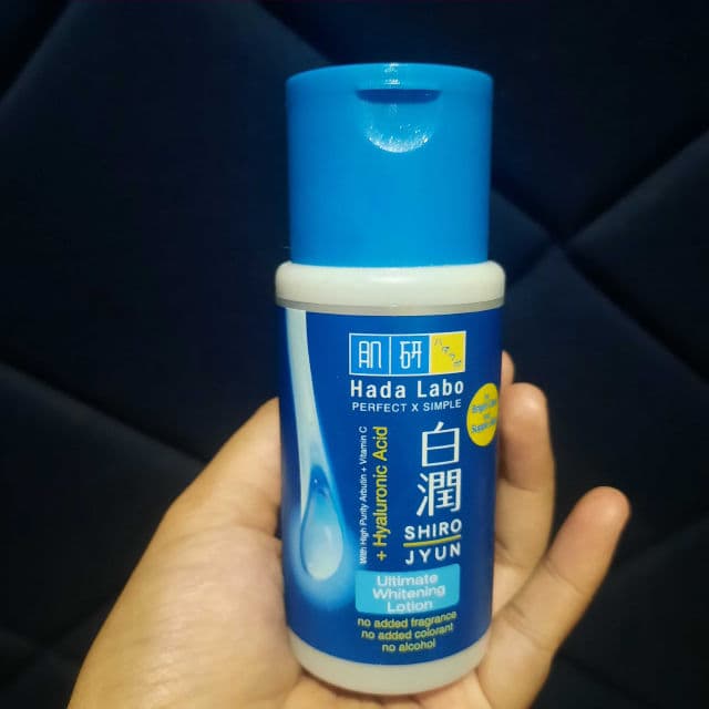 Hada Labo Shirojyun Premium Whitening Milk review photo by lailatultitainsani