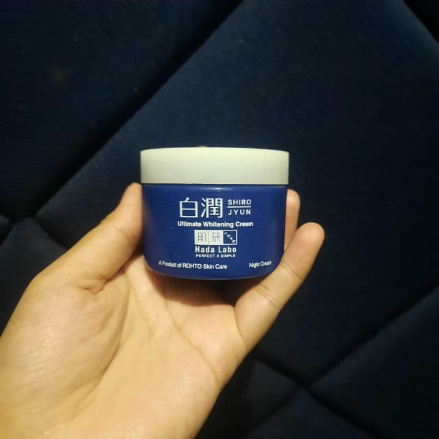 Hada Labo Shirojyun Ultimate Whitening Cream review photo by lailatultitainsani