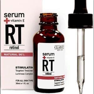 Clara's New York Vitamin E + RT Retinol Stimulating Facial Serum review photo by HayGrooves