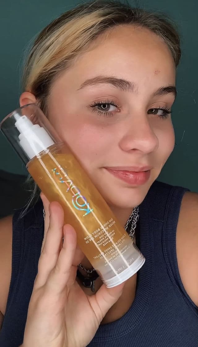 Kopari Sun Shield Body Glow SPF 50 Broad Spectrum Sunscreen review photo by HayGrooves