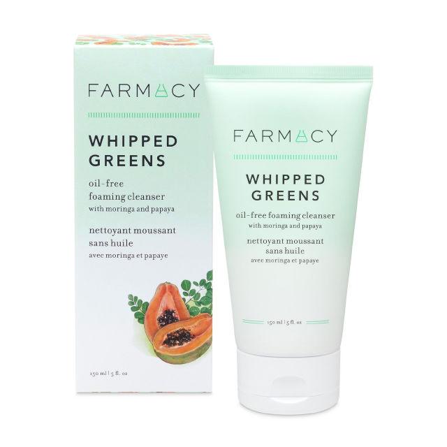 Whipped Greens: Oil-Free Foaming Cleanser with Moringa & Papaya product review