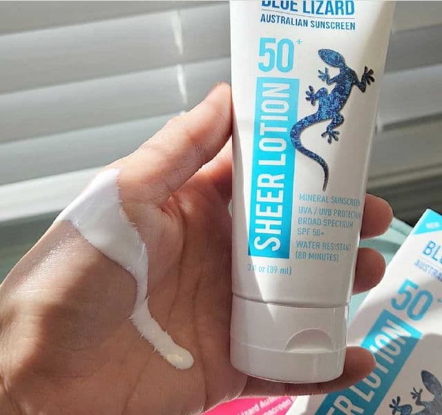 Blue Lizard Sheer Mineral Sunscreen Lotion SPF 50+ review photo by JillF
