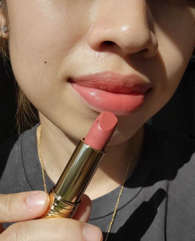Lancome L'Absolu Rouge Intimatte 196 Pleasure First review photo by JillF