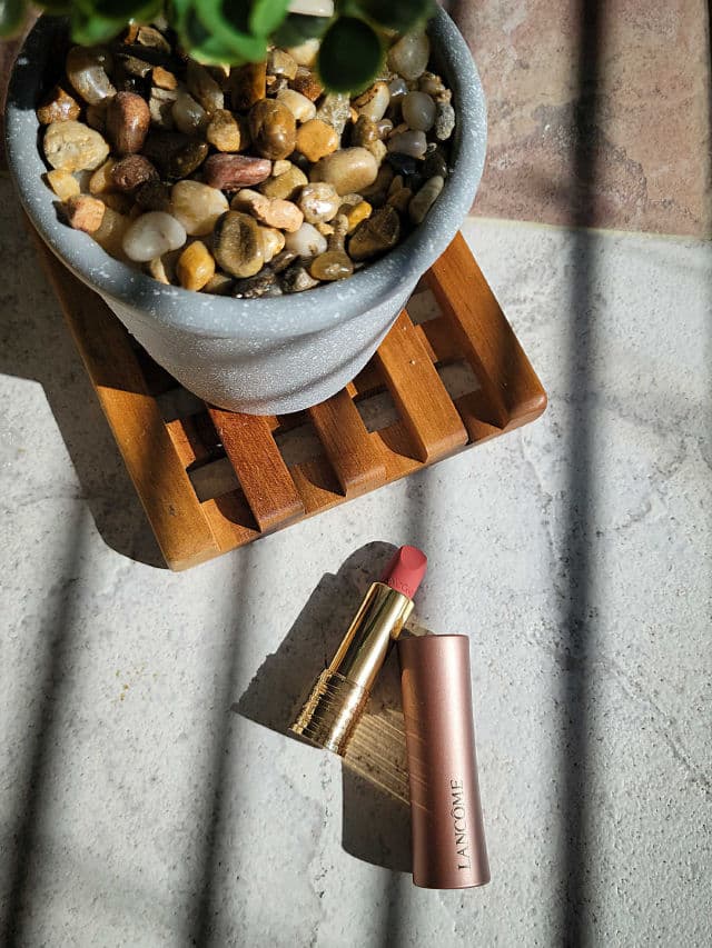Lancome L'Absolu Rouge Intimatte 196 Pleasure First review photo by JillF
