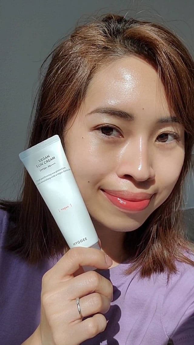 Hyggee Vegan Sun Cream SPF50+ PA++++  review photo by JillF