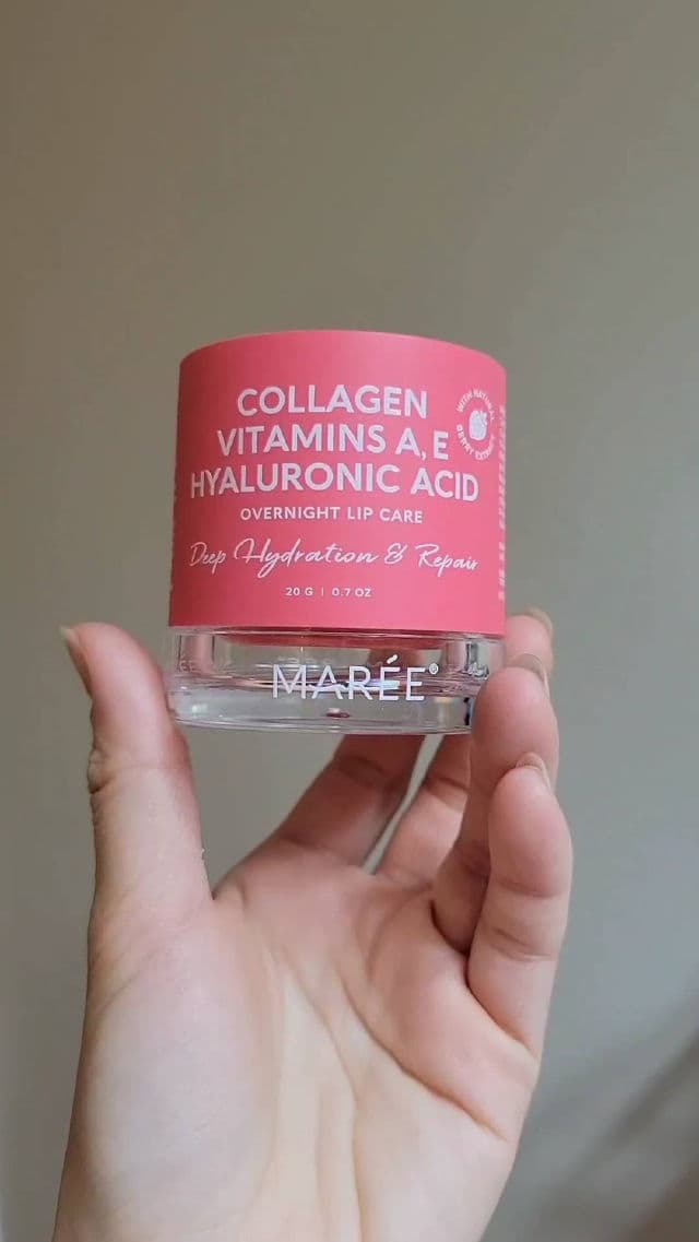 Marée Collagen, Vitamins A, E & Hyaluronic Acid Overnight Lip Care review photo by JillF