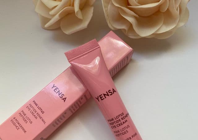 Yensa Pink Lotus Peptide Renewal Eye Cream review photo by shinymn