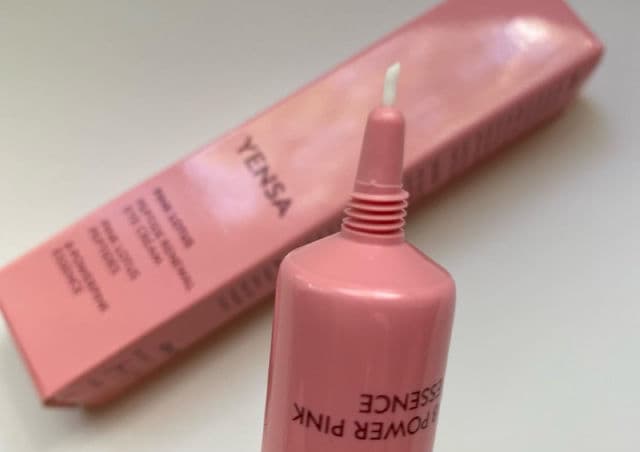 Yensa Pink Lotus Peptide Renewal Eye Cream review photo by shinymn