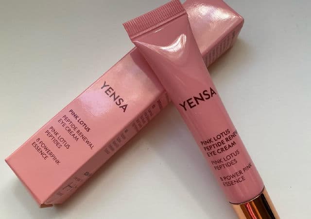 Yensa Pink Lotus Peptide Renewal Eye Cream review photo by shinymn