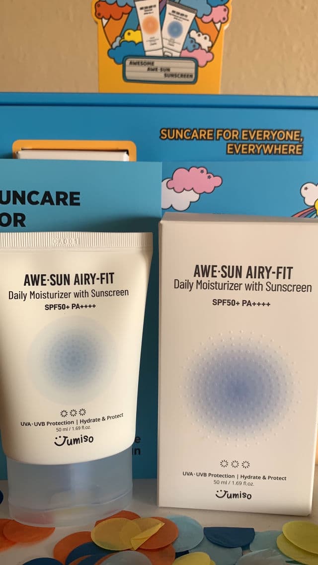 Jumiso Awe-Sun Airy-Fit Daily Moisturizer with Sunscreen SPF 50+ PA++++ review photo by Girly
