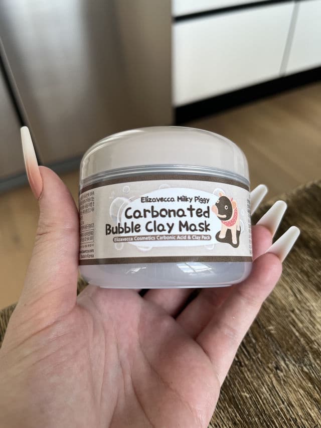 ELIZAVECCA Carbonated Bubble Clay Mask review photo by helenaamyhre