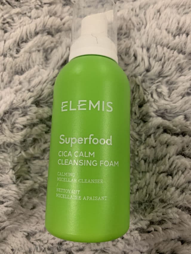 Elemis Superfood Cica Calm Cleansing Foam review photo by Tridessa