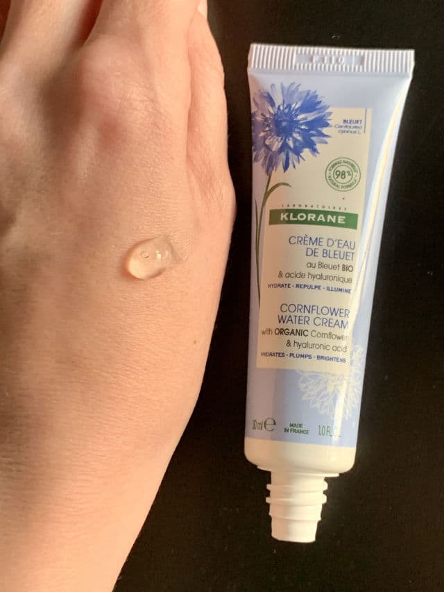 Klorane Cornflower Water Cream review photo by Vladi