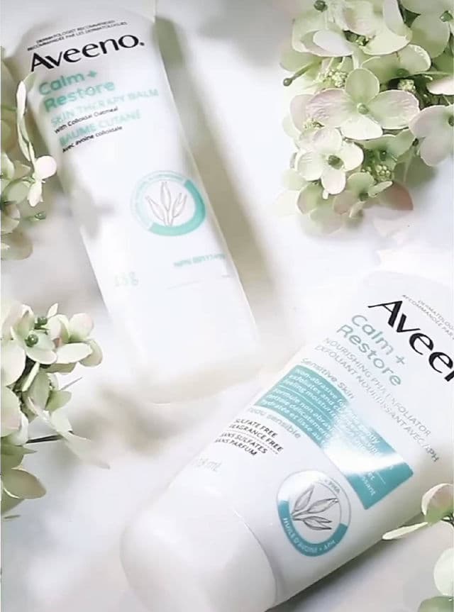 Aveeno Calm + Restore Nourishing PHA Facial Exfoliator review photo by valentinajvs