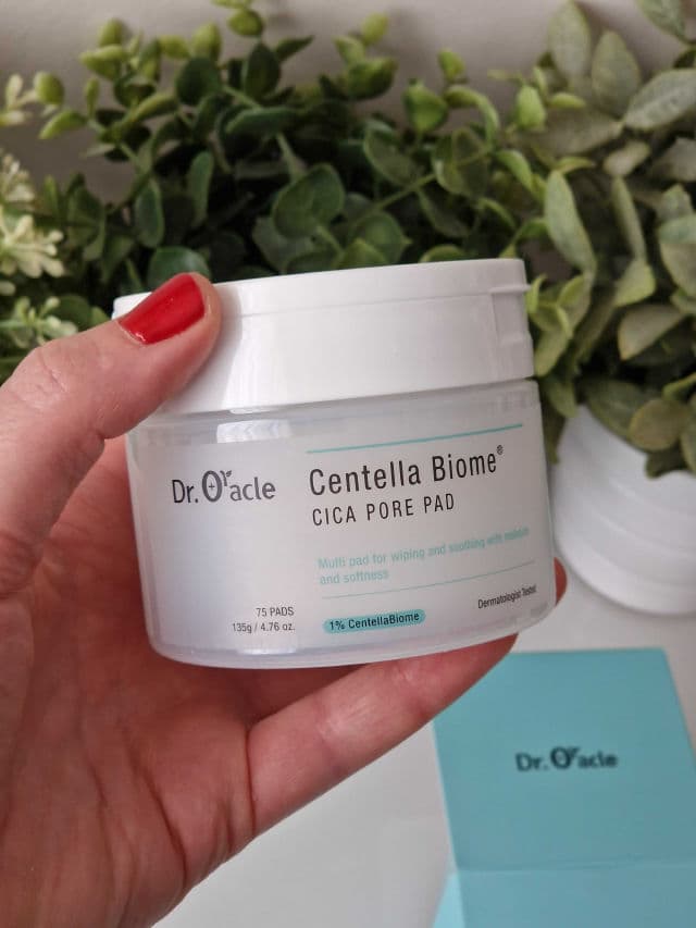 DR. ORACLE Centella Biome Cica Pore Pad review photo by Dukesa