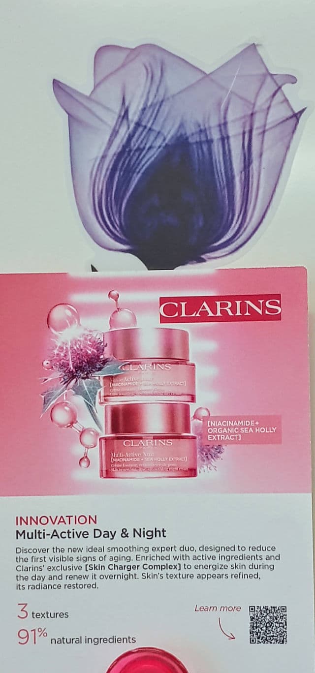 Clarins Multi-Active Day Cream - All Skin Types review photo by Mucci
